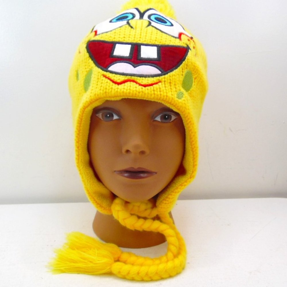 SpongeBob hat(132aht) Nickleodeon 2011 hat preowned clean with face